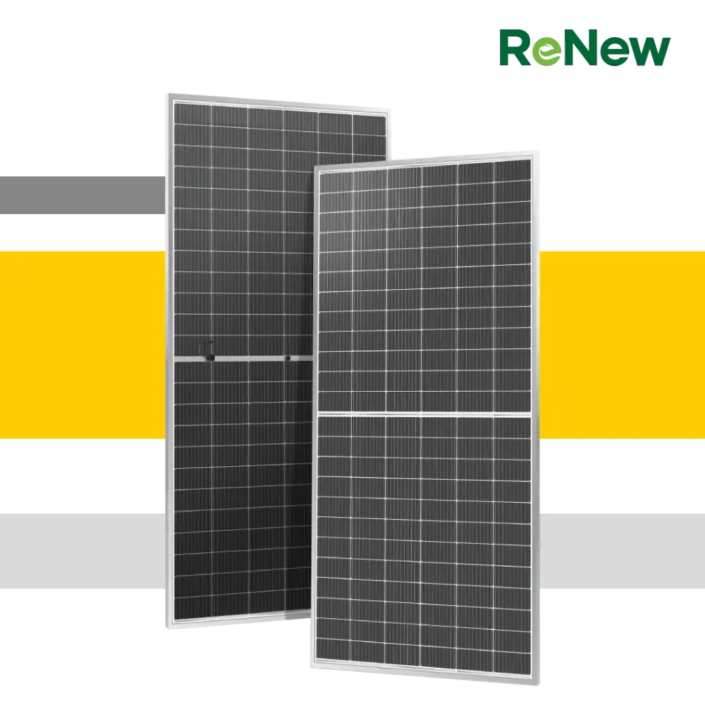 ReNew DCR M10 Cells Mono PERC Module RPS2MH72BD550W