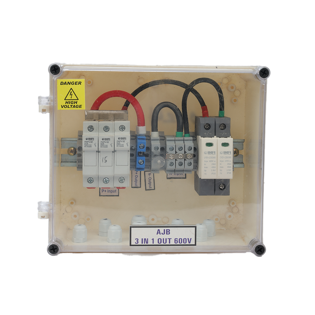 Infi DCDB 3 in 3 out 1000V with 3 SPD