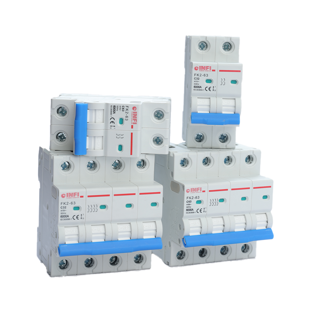 Infi AC MCB 2P 63Amp 4.5kA